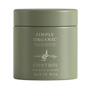 Control Matte Styling Wax 100 ml | Simply Organic
